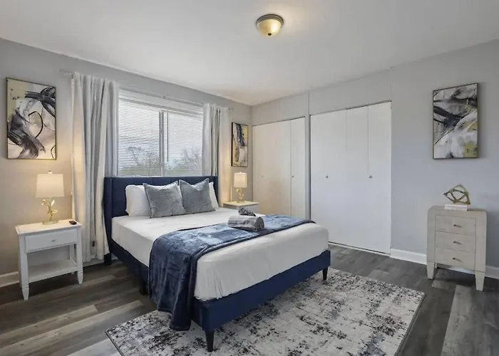 Cozy Chic 4bd 2ba Penthouse Apartamento *