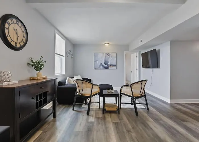 Cozy Chic 4bd 2ba Penthouse Apartamento *