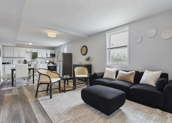 Cozy Chic 4bd 2ba Penthouse Apartamento *